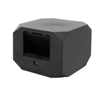 LICAEVEY 2025 Automatic Card Dealer Machine, Ultra Quiet Rechargeable Battery Operated, 360°&180° Rotation for Poker, Card Game (Black)