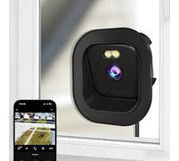 LICAEVEY 2K Window Security Camera, No Drill Stick On WiFi Camera with AI Anti Glare & Color Night Vision, PIR Human Motion Detection for Indoor Outdoor Home Apartment