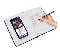 LICAEVEY 3 in 1 Digital Smart Pen Writing Set, Real Time Sync Smart Pen Notebook Set with OCR & AI Drawing, BT 5.0 for OS X Android Smartphone Tablet (Pinkish)