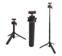 LICAEVEY 3 in 1 Selfie Stick Tripod, Action Camera Selfie Stick Tripod with Magnetic Quick Release and Ball Head Vlog Handle Grip for Sports Adventure and Outdoor Filming