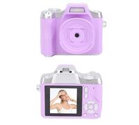 LICAEVEY 48MP Digital Camera, Auto Focus Camera with 18X Digital Zoom, Compact Travel Cameras with 1.54 Inch TFT Screen for Travel Photography (Purple)