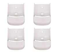 LICAEVEY 4PCS Remote Control Holder Wall Mount, ABS AC Remote Control Wall Organizer Storage Rack for TV Speaker Remotes