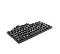 LICAEVEY 78 Key Russian Arabic Language Keyboard USB Wired Ultra Slim Compact Keyboard for Computer Desktop PC Office Typing (Arabic)