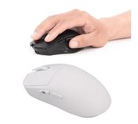 LICAEVEY AI Voice Mouse, Wireless Bluetooth Smart Assistant with 6 in 1 Voice Typing, Translation and Document Generation for PC Laptop Office Productivity (White)