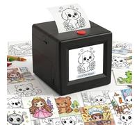 LICAEVEY AI Voice Sticker Printer, Portable Thermal Printer with Display and Voice Control for Home Study DIY Projects, IOS Android APP Support