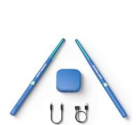 LICAEVEY Air Drumsticks Virtual Drum Kit with Motion Sensing, Bluetooth, 8 Drum Sounds & RGB Lights - Portable Electronic Drum Set for Adults and Kids