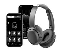 LICAEVEY ANC Wireless Headphones Bluetooth 6.0, Active Noise Cancelling Multi Mode Switch, Foldable HiFi Stereo Headset with 50H Playtime & TF Card Slot