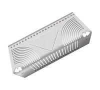 LICAEVEY Angle & Arc Marking Tool, Multi Purpose Fabrication Scribing Tool, 90° Metal Marking Tool, for Metalworking, Engineering (Small 8x26cm)