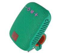 LICAEVEY Bike Bluetooth Speaker, Bluetooth Handlebar Speaker, IPX5 Proof Rechargeable FM Radio Portable Handlebar Bluetooth Speaker for Cycling (Peacock Blue)