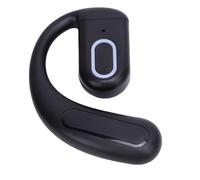 LICAEVEY Bluetooth 5.4 Earpiece, Wireless Handsfree Earpiece with Noise Cancelling Mic, Rotatable Design, Lightweight Single Ear Headset for Music Sports Gaming (Black)