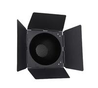 LICAEVEY Bowens Mount Barn Door, LED Video Light Barn Door with 60 Degree Honeycomb Grid Magnetic Color Filters Set for Studio Photography Portrait Product