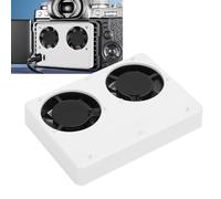 LICAEVEY Camera Dual Cooling Fan, 2 Speed Quiet Semiconductor Fan with Intelligent Temperature Control, Camera External Cooling System for A7M4 ZVE1 A6700 A7C2 ZV E10 ZV1