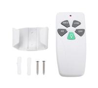 LICAEVEY Ceiling Fan Remote Control Replacement for Harbor Breeze, 303.9MHz with Light Dimmer, 3 Speed Settings, Easy Set DIP Switches, Includes Wall Mount Holder