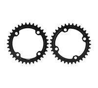 LICAEVEY Chain Ring Mountain Bike, Single Crank Crankset BCD 104, 7075 Aluminum Alloy, Replacement 32T 34T 36T 38T, Standard Teeth 104mm Bolt Pattern, 1x 10/11/12 Speed Bike Repair Part (34T)
