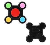 LICAEVEY Children's Memory Training Game Toy with Music Function, Dynamic Rhythm, Manual Ability Practice, Intellectual Development, Multicolor, 1pc (Two-hand memory training game console)