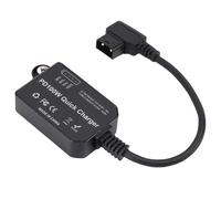 LICAEVEY D Tap to Type C PD Bidirectional Quick Charger Cable, PD 100W Bidirectional USB-PD Quick Charger, 100W Fast Charging Power Adapter for Camera Laptop Phone