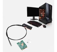 LICAEVEY Dual Band WiFi 6E Wireless Card AX1800, M.2 NGFF Laptop Adapter with 1800Mbps & BT 5.2, Support for WINDOWS 10/11 Upgrade