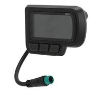 LICAEVEY Electric Cycle LCD Display Meter with USB Interface, Multiple Data Display for E Bike Scooter, Compatible 24V 36V 48V Voltage, 22.2mm Handlebar Mount, Water Resistant Replacement