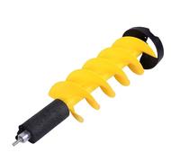 LICAEVEY Electric Ice Auger Bit 8 Inch, Reinforced Nylon Ice Drill Bit with Cutter Guard and Adapter, 28 Inch Portable Auger for Fishing