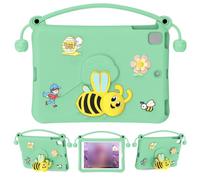 LICAEVEY EVA Protective Case Fits for 10.2 Inch 9th 8th 7th Gen, Air 3 10.5, Pro 10.5, Washable Shockproof Tablet Cover with Built-in Stand, Lightweight Kid Friendly (Cyan)