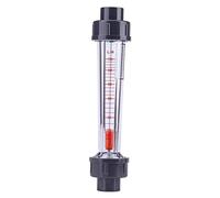 LICAEVEY Flowmeter Water Meter, Tube Type Meter 100-1000L H with Resistant Plastic, Flowmeter for Industrial Pipelines, Clear Scale Tube, Lightweight