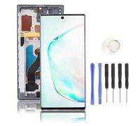 LICAEVEY for Ga Laxy Note 10 Screen Replacement for Note10 LCD Display N970F,N970U,N9700 LCD Digitizer Screen 3D Touch Assembly (Silver)