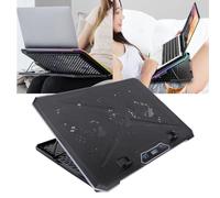 LICAEVEY Gaming Laptop Cooling Pad, 8 Levels Height Adjustable, RGB Lighting, 2 USB Ports RGB Lights 12-19 Inch Laptop Cooler with 3C Adapter, Quiet Operation Rugged Design for Gaming (14 Fans)