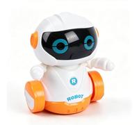 LICAEVEY Interactive Robot Toy for Kids, Educational Robot Toy, Follows Drawn Track with Sound Effects, Enhances Creativity and Focus