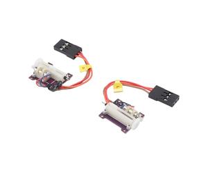 LICAEVEY Linear Digital Servos for Fixed Wing Drones, Tiny Servo for Small RC Plane with JR Contor, for Lightweight Aircraft Control Surfaces, Smooth Operating Performance for Drone
