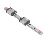 LICAEVEY Linear Guide Rail MGN12C Kit with 2pcs Slide Blocks for 3D (100mm)