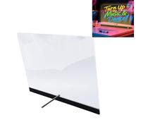 LICAEVEY Magic LED Drawing Board, Light Up Drawing Board, 17 Inch LED Acrylic Dry Erase with RGB Color Modes and 7 Markers, Birthday Easter Gifts for Kids, Teens