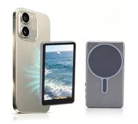 LICAEVEY Magnetic Phone Selfie Monitor, 4.02 Inch HD Screen 4K Video Recording Wireless Camera Display with Bluetooth Remote, for Phone Vlog Photography