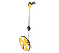 LICAEVEY Mechanical Measuring Wheel, Hand Push Distance Measure with Accuracy ±0.5%, Folding Survey Tool for 9999.9m, Portable Land Construction Tool, Durable Sealed Gear Drive with Stand