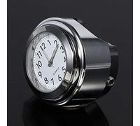 LICAEVEY Motorcycle Handlebar Mount Clock, 7/8 1 Inch Dial Precise Timekeeping Watch with Glow in Dark, Water Proof Shock Resistant Aluminum Alloy Clock for Universal Cruiser Touring Street