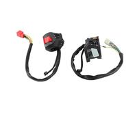 LICAEVEY Motorcycle Handlebar Switch, Control with Engine Kill Electric Start Hazard Turn Signal Horn High Low Beam, 12V Water Proof for 7/8" Handlebars, Replacement for Scooter