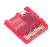 LICAEVEY Open Source Game Card Reader for DS Consoles, Support for 2040 MCU Flash Card Reader 6MB S, for NDS NDS Lite DSi 3DS 2DS New 3DS XL LL Homebrew Backup (Transparent Red)