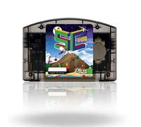 LICAEVEY Open Source Game Cartridge Support for N64, Flash Cart HD Game Reader for Player Developer Summer Cart 64 (Black Transparent)