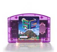 LICAEVEY Open Source Game Cartridge Support for N64, Flash Cart HD Game Reader for Player Developer Summer Cart 64 (Purple Transparent)