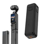 LICAEVEY Osmo 3 Battery Handle Grip, 5000mAh Extended Battery, 22.5W Fast Charge, 1/4" Tripod Thread for Long Recording and Travel Use