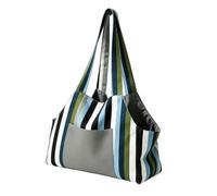 LICAEVEY Pet Carrier Bag for Small Dogs Cats, Airline Approved Tote with Safety Tether, Lightweight Foldable Travel Carrier, Nylon with Side Openings & Storage Pocket (L)