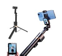 LICAEVEY Phone Selfie Stick with 2in Screen, Phone Tripod with Remote Control and Phone Holder, 12 to 67in Extendable Portable Selfie Stick for Recording