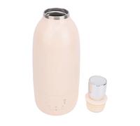 LICAEVEY Portable Milk Warmer, 500ml Insulated Stainless Steel, Rechargeable Cordless 50 Hour Temperature Maintenance, Anti Dry Burn Hot Water Boiler for Travel Car Outdoor Camping