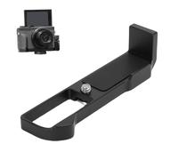 LICAEVEY Quick Release L Plate for G7X Mark III Camera, Cold Shoe Mount, Secure Connection Anti Slip Rubber Pad 1/4 Inch Screw for Stabilizer (Black)