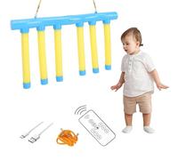 LICAEVEY Reaction Training Toy, Drop Sticks Challenge Game with Remote Control, 6 Game Modes 3 Adjustable Speed for Hand Eye Coordination Training Kids Adults (Blue)