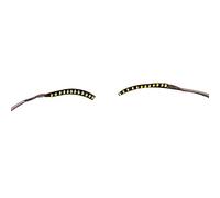 LICAEVEY Reliable Glowing Makeup Strip Lashes Lamp for Bars Nightclubs Event Performances - Long Service Life (Yellow)