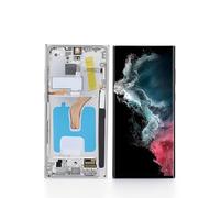 LICAEVEY Replacement Screen for S 22 Ultra 5G SM-S908U/S908U1/S908W/S908A US Version | 6.8" Dynamic OLED 2X Display Digitizer Assembly with Frame & Fingerprint Sensor (Silver)