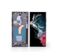 LICAEVEY Replacement Screen for S 22 Ultra 5G SM-S908U/S908U1/S908W/S908A US Version | 6.8" Dynamic OLED 2X Display Digitizer Assembly with Frame & Fingerprint Sensor (Electric Black)