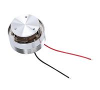 LICAEVEY Resonance Speaker, All Frequency Vibration Speaker with 360° Surround Sound, Compact Portable Bass for Computer Laptop Smartphone Silver