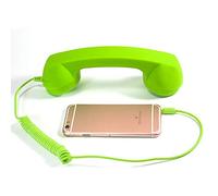 LICAEVEY Retro Classic 3.5mm Telephone Handset Mini Mic for Smartphone | 3.5mm jack works with most mobile devices, Premium microphone for crisp sound, For Phone can answer the call