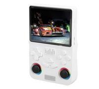 LICAEVEY Retro Handheld Game Console with 4 Inch Screen & 64GB Built-in Memory, WiFi Networked Fighting Gaming System Preloaded with 22000+ Classic Games (White)